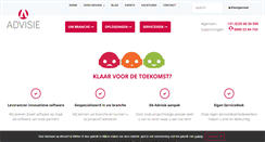 Desktop Screenshot of advisie.nl